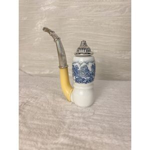 Vintage Avon Delft‎ Style Perfume Bottle Decor